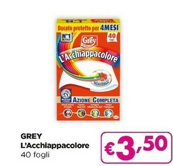Acqua & Sapone Grey l'acchiappacolore offerta