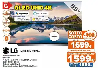 Expert Tv oled 65'' 65c15la offerta