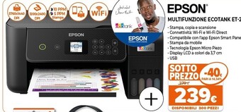Expert Ecotank et-2820 offerta