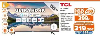 Expert 55p615 139,7 cm (55") 4k ultra hd smart tv wi-fi nero offerta