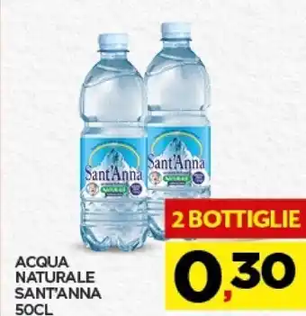 Interspar Acqua minerale naturale 500 g(ml) offerta