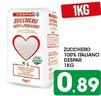 Interspar Despar - zucchero 100% italiano 1000 g(ml) offerta