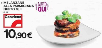 Coop Melanzane Alla Parmigiana Gusto Qui offerta