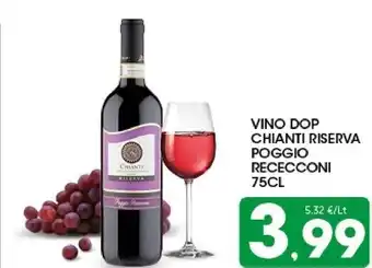 Interspar Rececconi chianti riserva poggio offerta