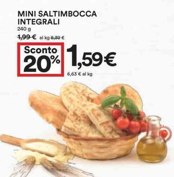 Coop Mini Saltimbocca Integrali 240 g offerta