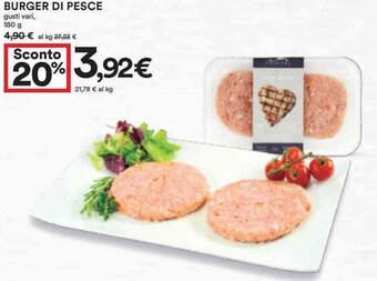 Coop Burger di Pesce 180 g offerta