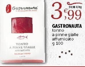 Deco Supermercati Gastronauta tonno a pinne gialle affumicato offerta