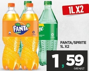 Interspar Fanta / sprite offerta