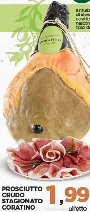 Interspar Coratino prosciutto crudo stagionato offerta