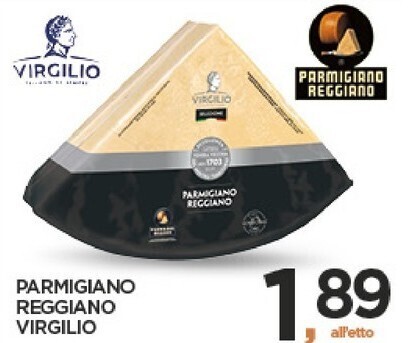 Virgilio parmigiano reggiano offerta di Interspar