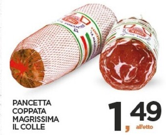 Interspar Il colle pancetta coppata magrissima offerta