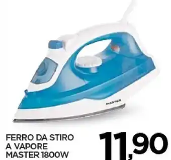 Interspar Master ferro da stiro a vapore 1800w offerta