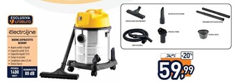 Candy CAF10 011 850 W A Cilindro Secco Senza Sacchetto 1,7 L offerta di  Carrefour