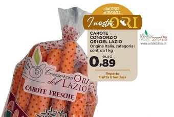 Conad Superstore Carote offerta