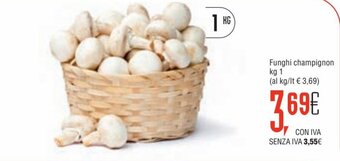 Funghi champignon 1kg
