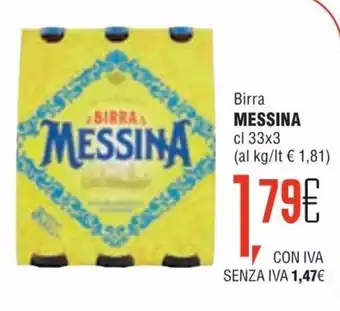 Altasfera Messina Birra 33cl x 3 offerta