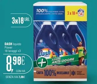 Altasfera Dash Power liquido 18 lavaggi x3 offerta