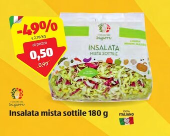 ALDI Insalata mista sottile 180g offerta