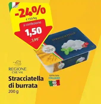 ALDI Stracciatella di burrata 200g offerta