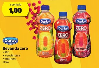 ALDI Derby Bevanda zero 1 litro offerta