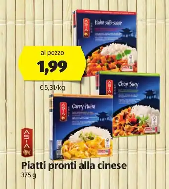 ALDI Asia Piatti pronti cinesi 375g offerta