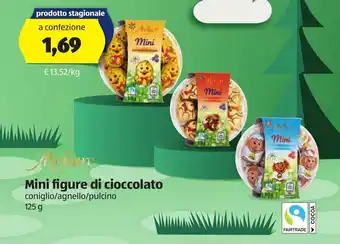 Monarc Mini figure di cioccolato 125g