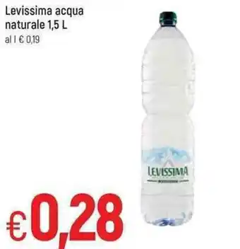 Famila Levissima Acqua Naturale 1,5 L offerta