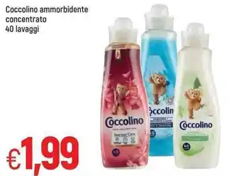 Famila Coccolino Ammorbidente Concentrato 40 lavaggi offerta