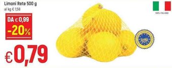 Famila Limoni Rete 500 g offerta