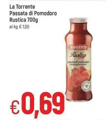Famila La Torrente Passata di Pomodoro Rustica 700g offerta