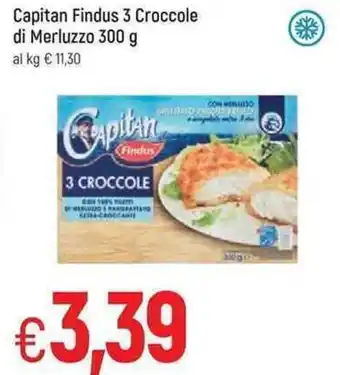 Famila Capitan Findus 3 Croccole di Merluzzo 300g offerta