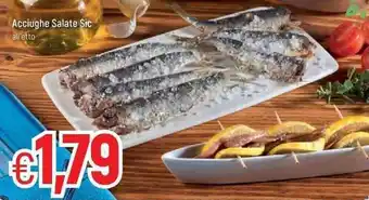 Famila Acciughe Salate Sic offerta