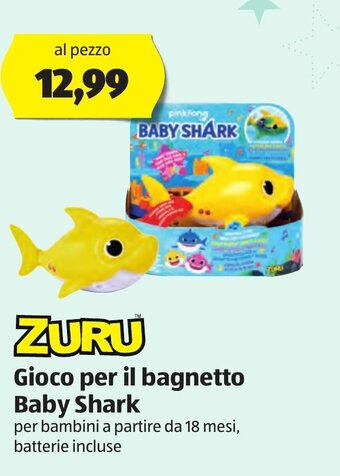 ALDI Zuru Gioco per il bagnetto Baby Shark offerta