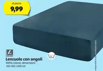 ALDI My Living Style Lenzuolo con angoli 140-160x200 cm offerta