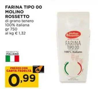 Molino Rossetto Farina Tipo 00 750gr