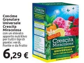 Carrefour Market Concime Granulare Universale Crescita Miracolosa offerta