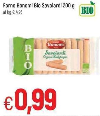 Famila Forno Bonomi Bio Savoiardi 200g offerta