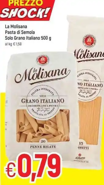 Famila La Molisana Pasta di Semola Solo Grano Italiano 500g offerta