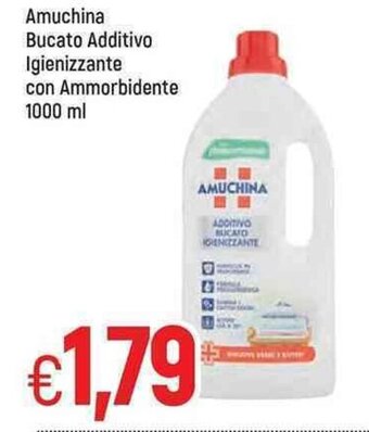 Famila Amuchina Bucato Additivo Igienizzante con Ammorbidente 1000 ml offerta