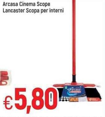 Famila Arcasa Cinema Scope Lancaster Scopa per Interni offerta