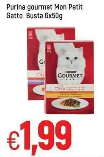 Famila Purina gourmet Mon Petit Gatto Busta 6x50g offerta