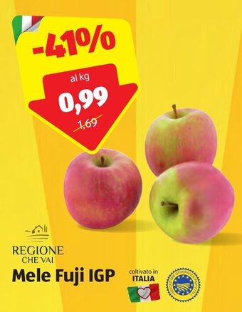 ALDI Mele Fuji IGP offerta