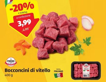 ALDI Il Podere Bocconcini di Vitello 400 g offerta