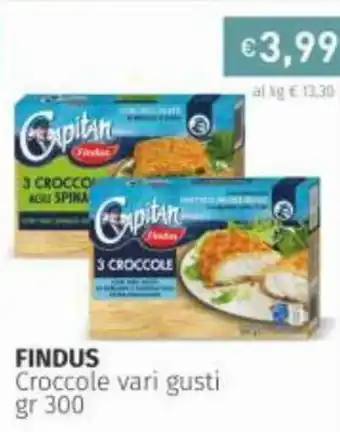 Prezzemolo e Vitale Capitan Findus Croccole 300gr offerta