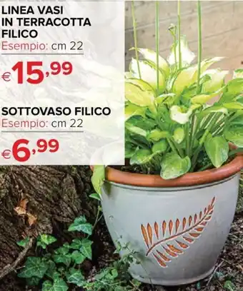 Iperal Linea Vasi in Terracotta Filico 22 cm offerta