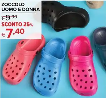 Iperal Zoccolo Uomo e Donna offerta