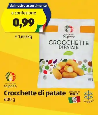 ALDI Crocchette di patate 600g offerta