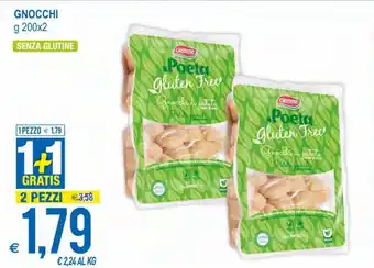 MD Discount Ciemme Gnocchi Di Patate Senza Glutine Bio Con Quinoa 400 G(ml) offerta