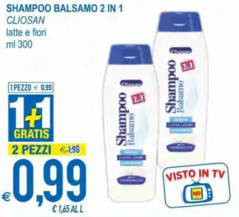 MD Discount Cliosan Shampoo Balsamo 2 In 1 offerta
