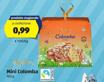 ALDI Monarc Mini Colomba 100g offerta